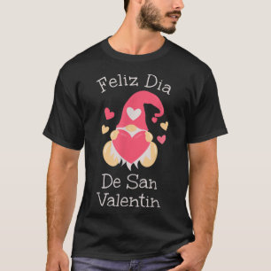 T-shirt Joyeux Valentines Jour Gnome Espagne Espagnol Lang