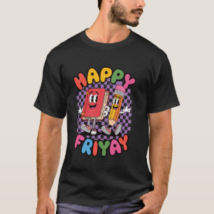 T-shirt Joyeux Vendredi, Professeur de Vendredi Fri Yay, É