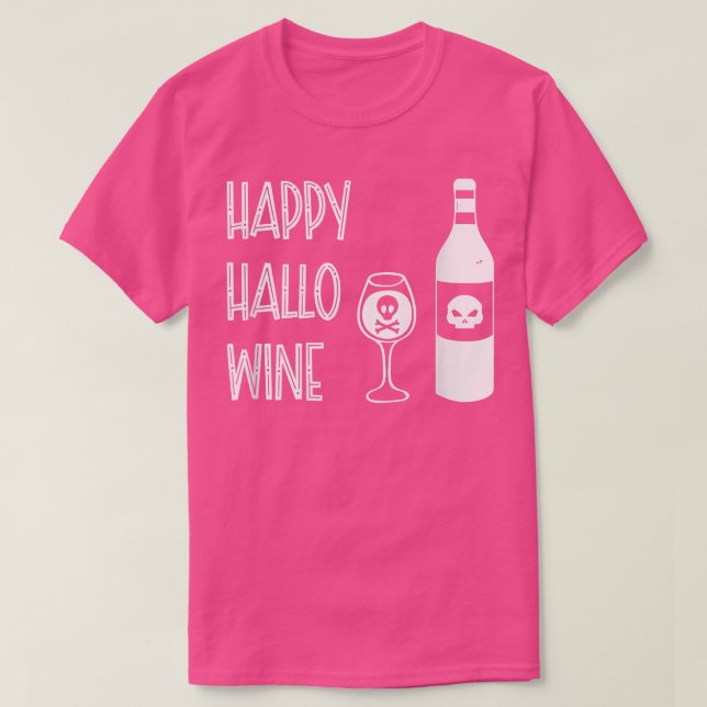 T-shirt Joyeux Vin Hallo (Design devant)