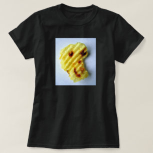 T-shirt Joyeux visage de chipe de pomme de terre