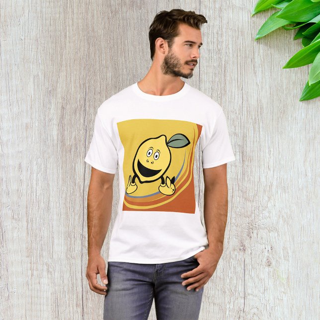 T-shirt Joyeux visage de citron (Créateur téléchargé)