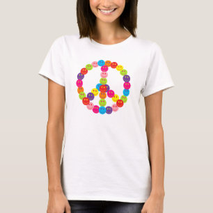 T-shirt Joyeux visage de la paix
