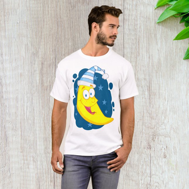 T-shirt Joyeux visage lune (Créateur téléchargé)