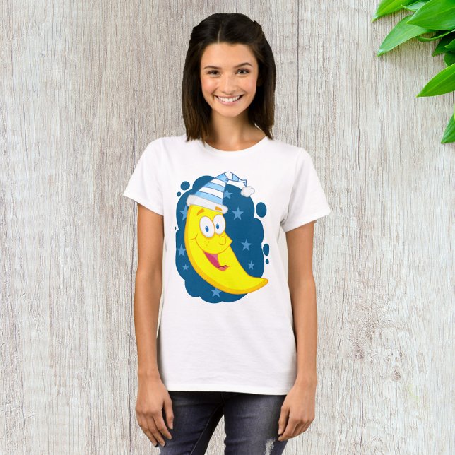 T-shirt Joyeux visage lune (Créateur téléchargé)