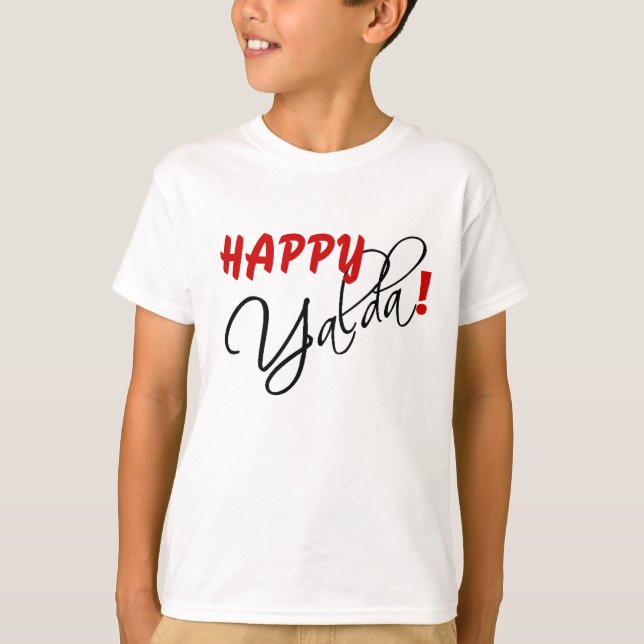 T-shirt Joyeux Yalda ! (Devant)