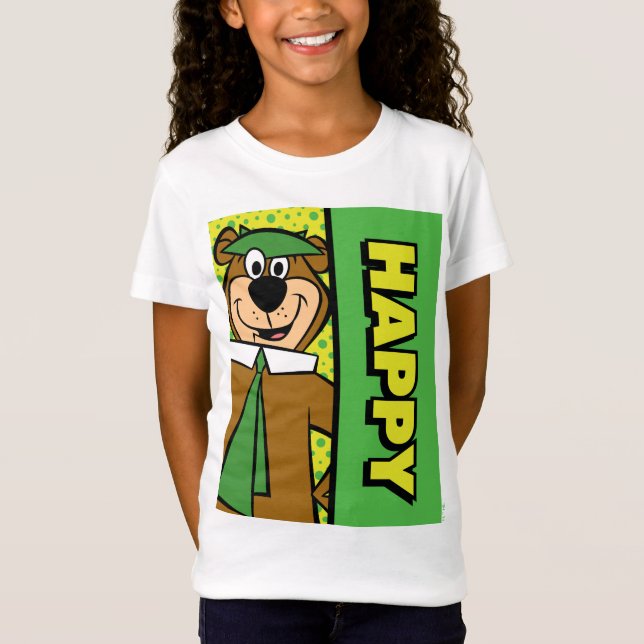 T-Shirt Joyeux Yogi Bear (Devant)