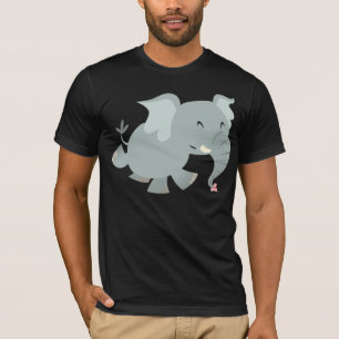 T-shirt Joyful Cartoon Elephant