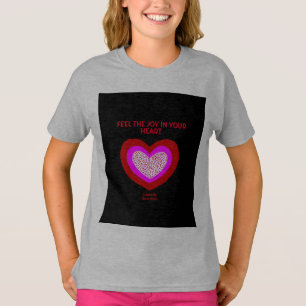 T-shirt Joyful Heart Girls Light Steel Basic T Shirt