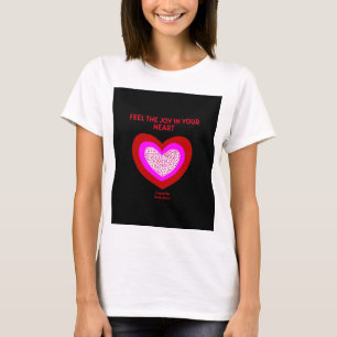 T-shirt Joyful Heart Women's White Basic T Shirt