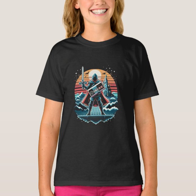 T-shirt Joystick Warrior (Devant)