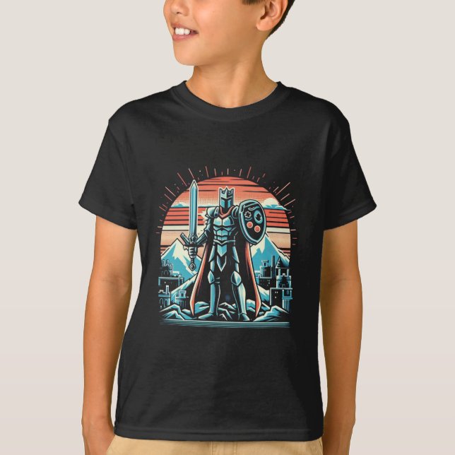 T-shirt Joystick Warrior (Devant)