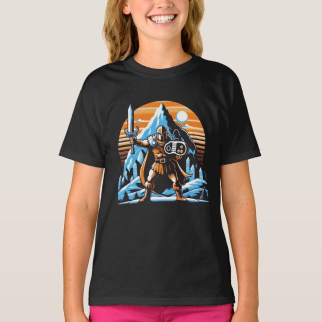 T-shirt Joystick Warrior (Devant)