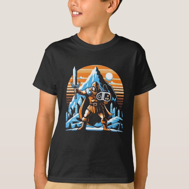 T-shirt Joystick Warrior (Devant)