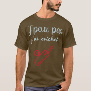 T-shirt Jpas jai cricket