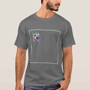 T-shirt JPEG de png de GIF de JPG cassé d'image
