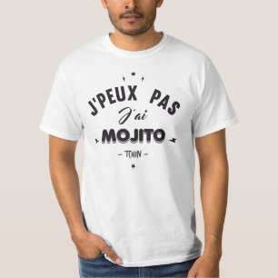 T-shirt J'peux pas j'ai mojito