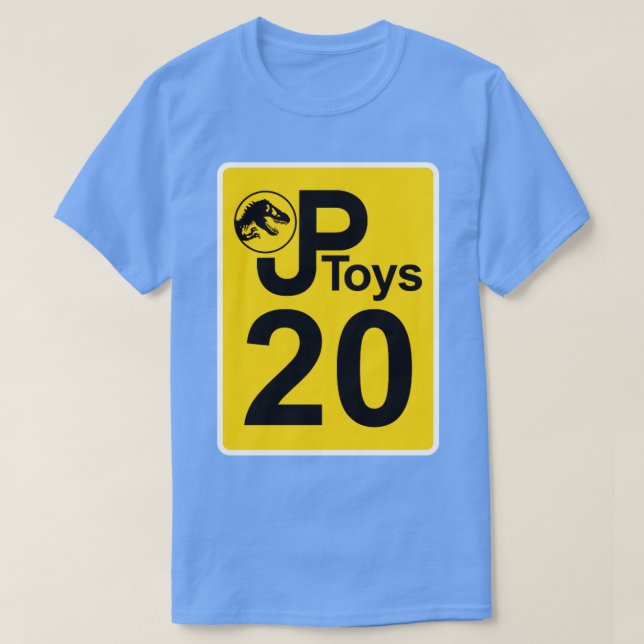 T-shirt JPtoys 20 Portrait Jaune (Design devant)