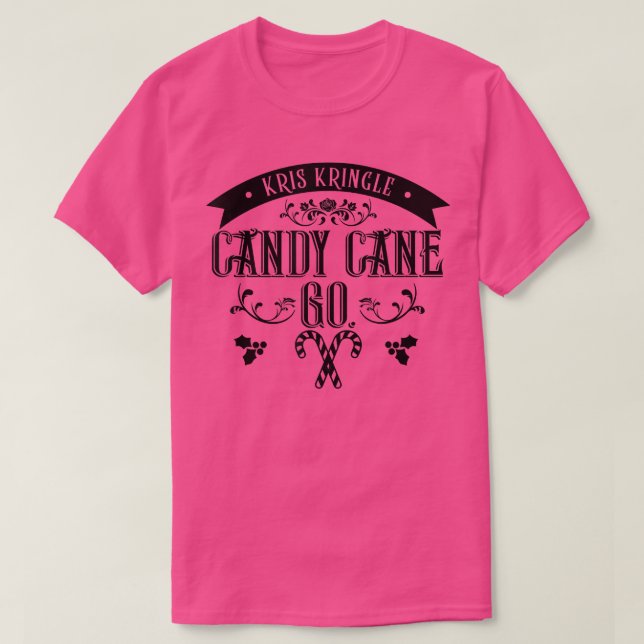 T-shirt jqNr Candy Cane Christmas Pajama Merry Xmas (Design devant)
