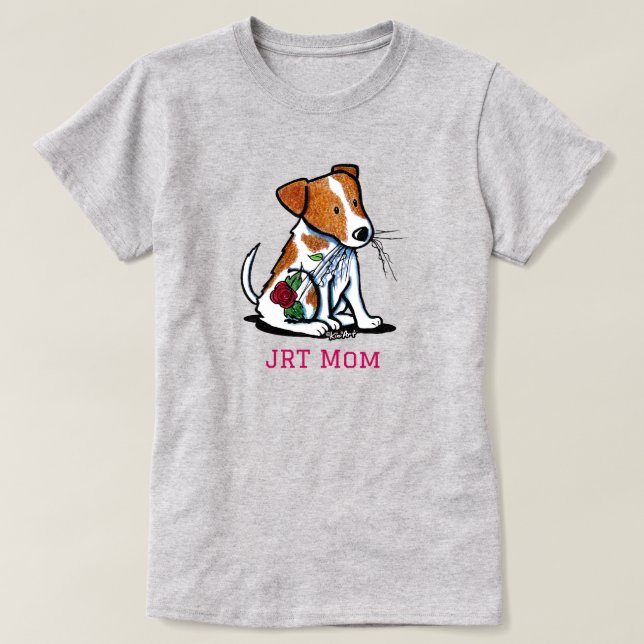 T-shirt JRT Maman KiniArt (Design devant)
