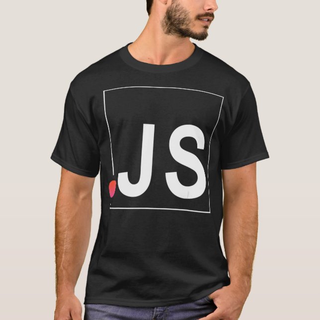 T-shirt JS   Java Script T Shirt  Programming  (Devant)