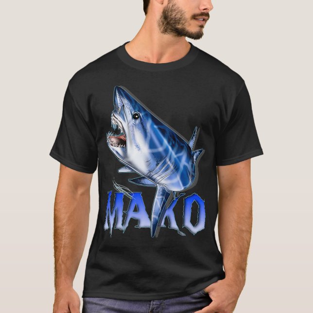 T-shirt JTrexx Mako Shark  Premium  (Devant)