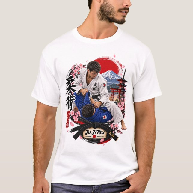 T-SHIRT JU JITSU (Devant)