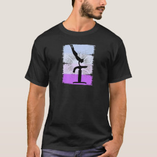 T-shirt Ju Volant Ju De Volant De Gymnaste À Voler De Feme