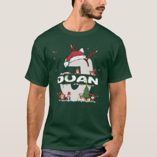 T-shirt Juan Christmasw Juan Nom pour les Noël drôles