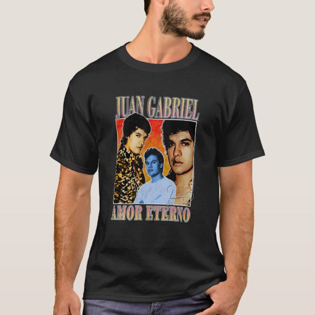T-shirt Juan Gabriel Amor Eterno (Devant)