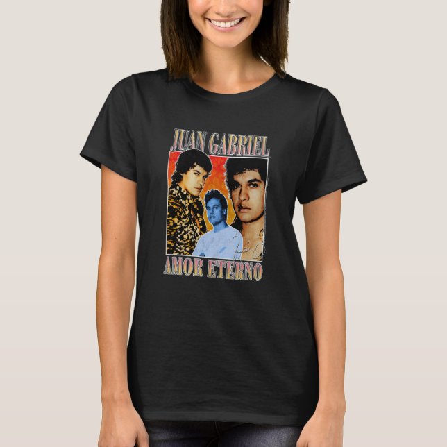 T-shirt Juan Gabriel Amor Eterno (Devant)