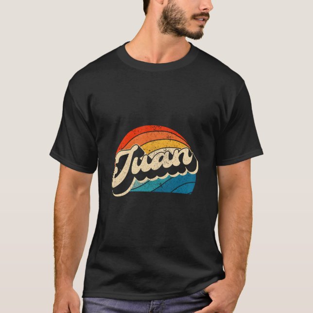 T-shirt Juan Nom Personnalisé (Devant)