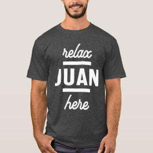 T-shirt Juan Nom personnalisé Anniversaire Cadeau