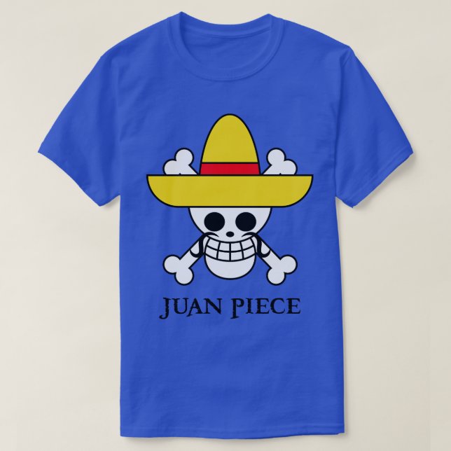 T-shirt Juan Piece Pirate King V2 (Design devant)