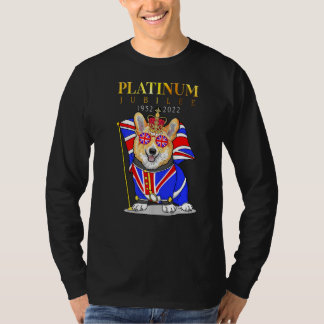 T-shirt Jubilé de platine de la reine britannique Union Ja