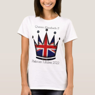 T-shirt Jubilé de platine de la reine Elizabeth II