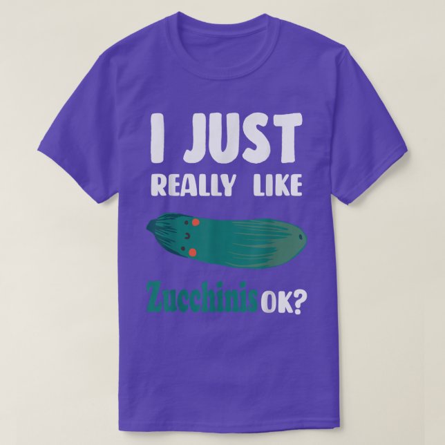 T-shirt Jucchini nouilles végétales ou pâtes Lov végétarie (Design devant)