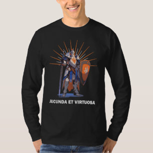 T-shirt JUCUNDA ET VIRTUOSA devise des Templiers