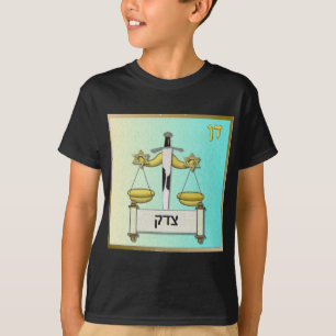 T-shirt Judaica 12 Tribes Israel Dan Art
