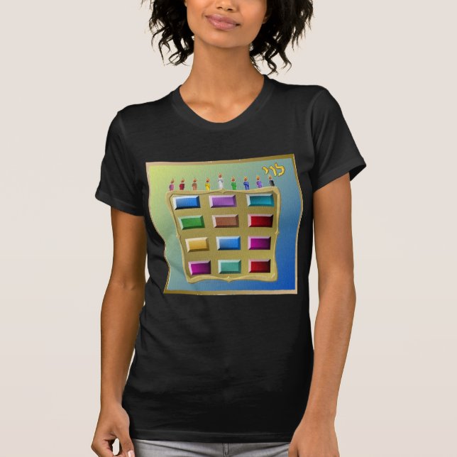 T-shirt Judaica 12 Tribes of Israel Levi (Devant)