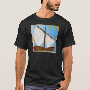 T-shirt Judaica 12 Tribus d'Israël Zebulun Art