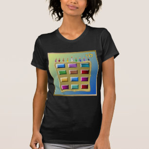 T-shirt Judaica 12 Tribus Israël Lévi