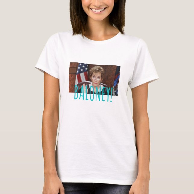 T-SHIRT JUDGE JUDY BALONEY120 (Devant)