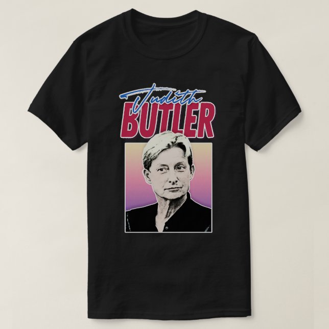 T-shirt Judith Butler Feminist Icon Fan Art Design (Design devant)