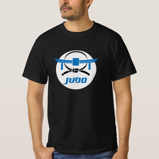 T-shirt Judo Black Belt Martial Arts (Devant)