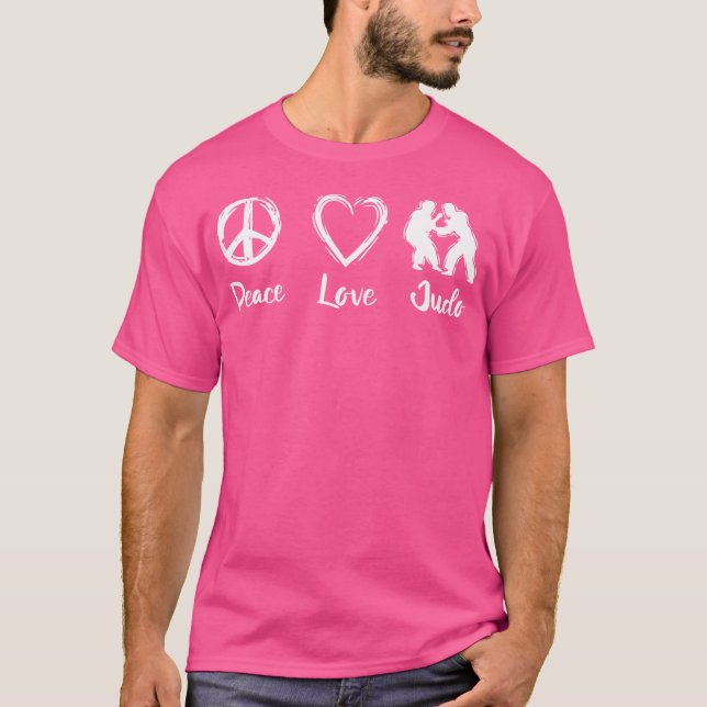T-shirt Judo Citation Judo Enthousiaste (Devant)