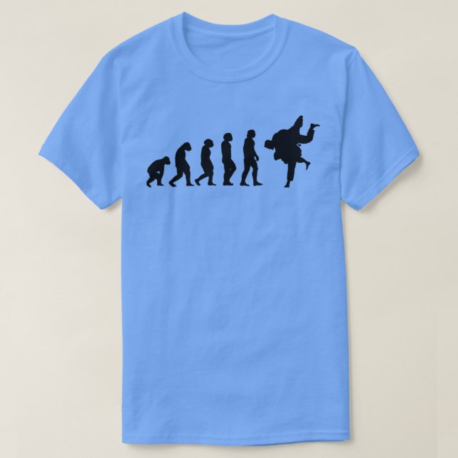 T-shirt JUDO EVOLUTION JUDO Judoka JUDO arts martiaux noir (Design devant)