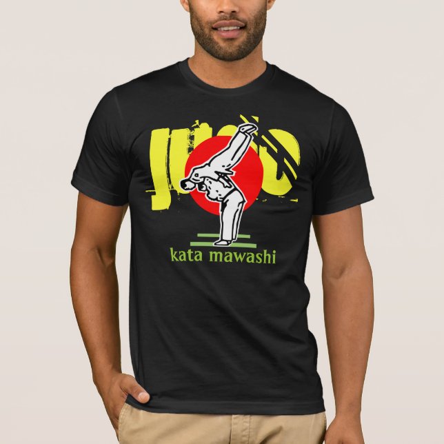 t-shirt judo kata mawashi (Devant)