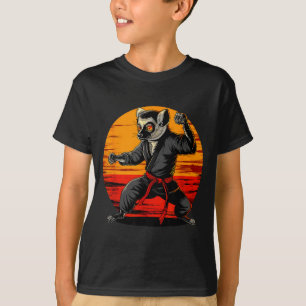 T-shirt Judo Lémurien Nature Kickboxing Taekwondo Martial