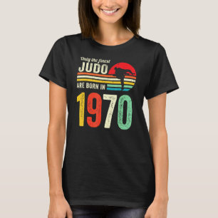 T-shirt Judo Martial Art Judoka Fighter 1970 Retro Birth