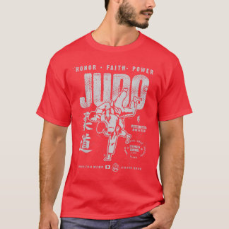 T-shirt Judo MMA Martial Arts Strength Courage Honor Faith
